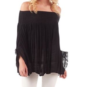 Mud pie Kristin off the shoulder top